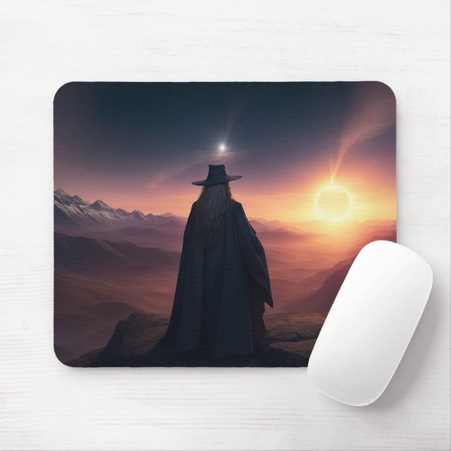 Eclipse of the Wizard's Visions Mouse Pad (With Mouse)