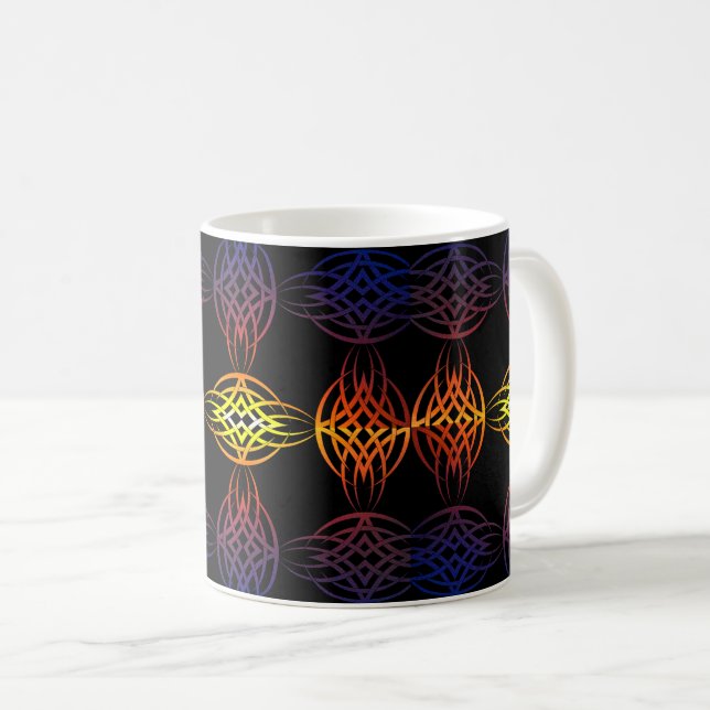 Eclipse Offset ( Rainbow ) Coffee Mug (Front Right)