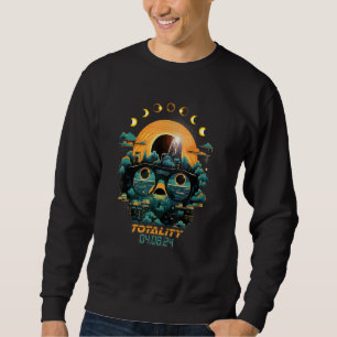 Eclipse Phases Total Solar Eclipse 2024 Totality A Sweatshirt