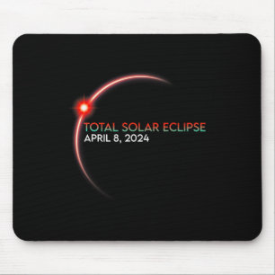 Eclipse Total Solar Eclipse 2024 2  Mouse Pad