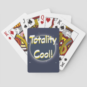 Eclipse Totality Cool! Playing Cards