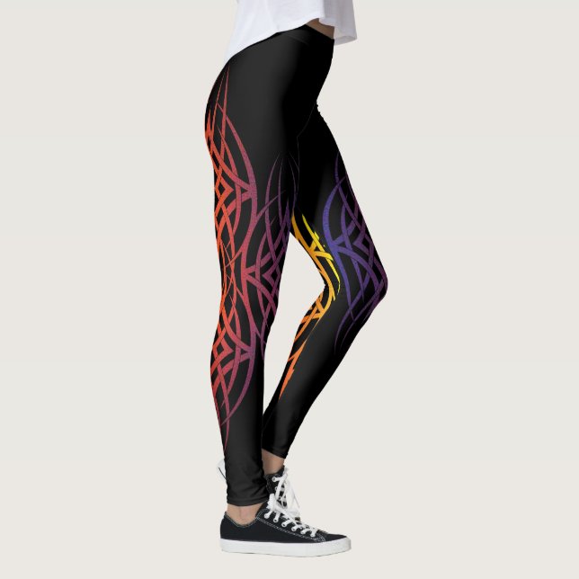 Eclipse Triad ( Rainbow ) Leggings (Right)