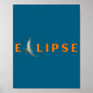 Eclipse Universal Total Lunar Solar Eclipse Total Poster