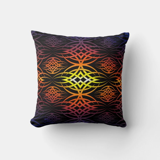 Eclipse Wallpaper ( Rainbow ) Cushion (Front)