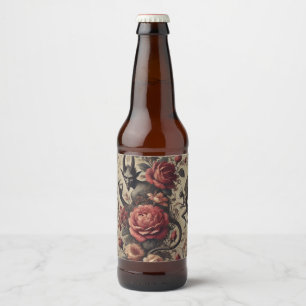 Eclipsed Grace – Gothic Victorian  Beer Bottle Label
