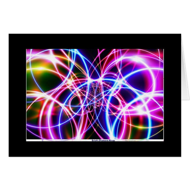 Ecliptic Diamond Rings (Front Horizontal)