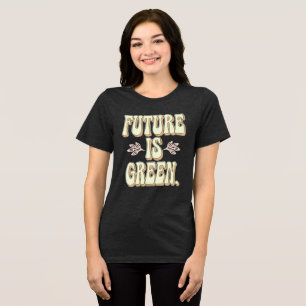 Eco-Activist Minimalism Tri-Blend Shirt