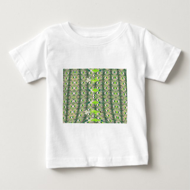 Eco Africa Motif – Nature-Inspired African Art Baby T-Shirt (Front)