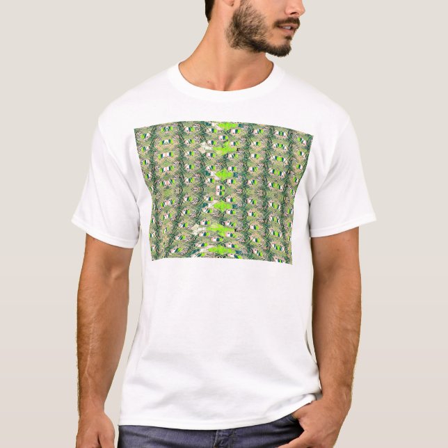 Eco Africa Motif – Nature-Inspired African Art T-Shirt (Front)