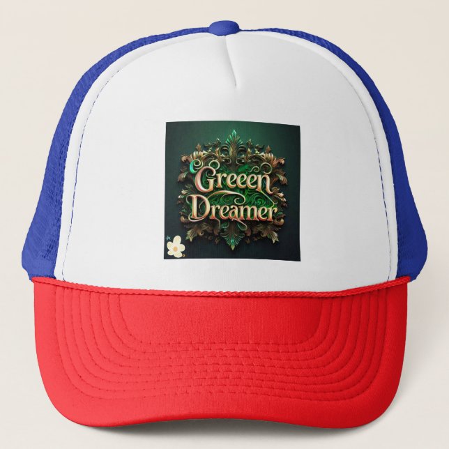 "Eco Chic Lifestyle" Trucker Hat (Front)