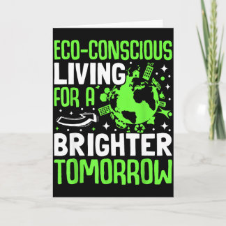 Eco-conscious Living For A Brighter Tomorrow Eco E Card