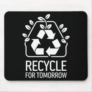 Eco-conscious Nature Lover Earth Day Recycle Mouse Pad