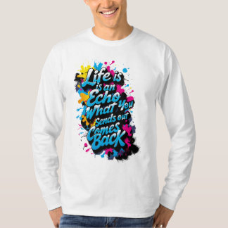 Eco de la Vida long-haul beach T-Shirt