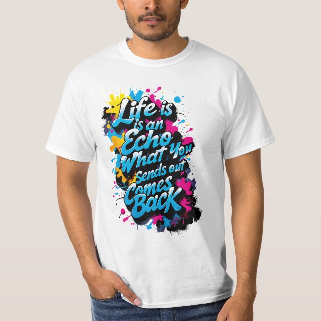 Eco de la Vida Playera T-Shirt (Front)