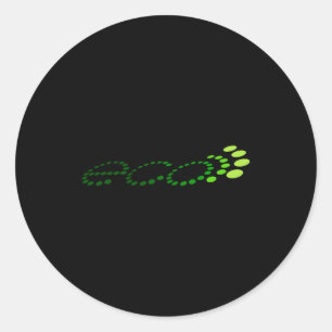 Eco Echo T Shirt Classic Round Sticker