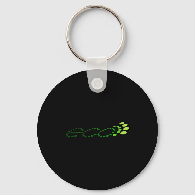 Eco Echo T Shirt  Key Ring (Front)
