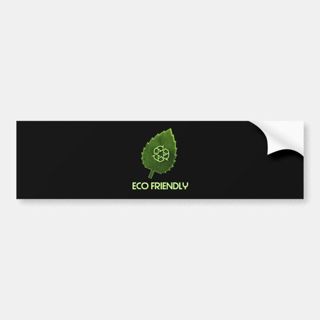 Eco Friendly Bumper Sticker (Front)