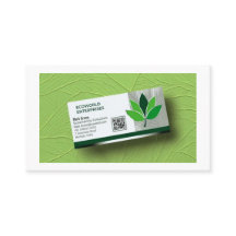 Eco-Friendly Business Card Template - Customisable