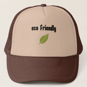 Eco Friendly: Conscious Consumer, Green Initiative Trucker Hat