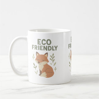 Eco Friendly Fox Coffee Mug