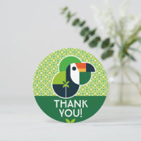 Eco Friendly Geometric Toucan Nature Inspired