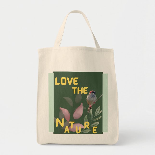 Eco-Friendly Gift for Nature Lovers Tote Bag (Front)