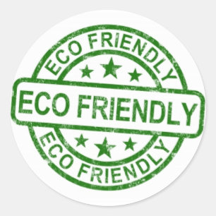 Eco Friendly Green Label