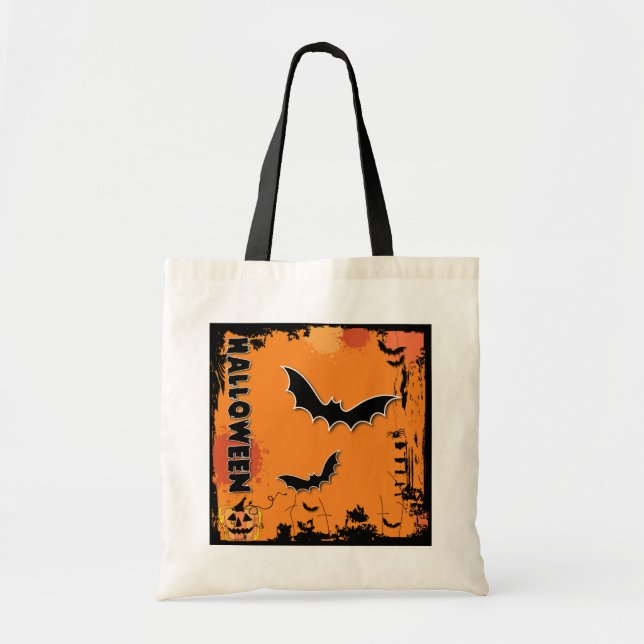 Eco-Friendly Halloween Trick or Treat Bag (Front)