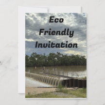 Eco Friendly Party Invitation