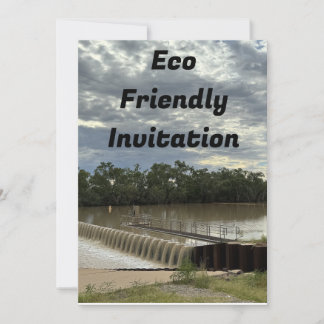 Eco Friendly Party Invitation