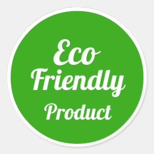 Eco Friendly Product Sticker