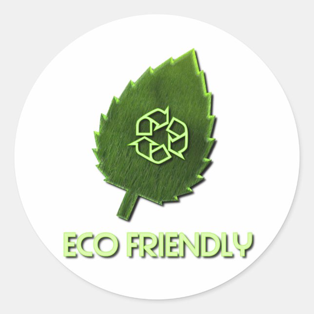 Eco Friendly Sticker (Front)