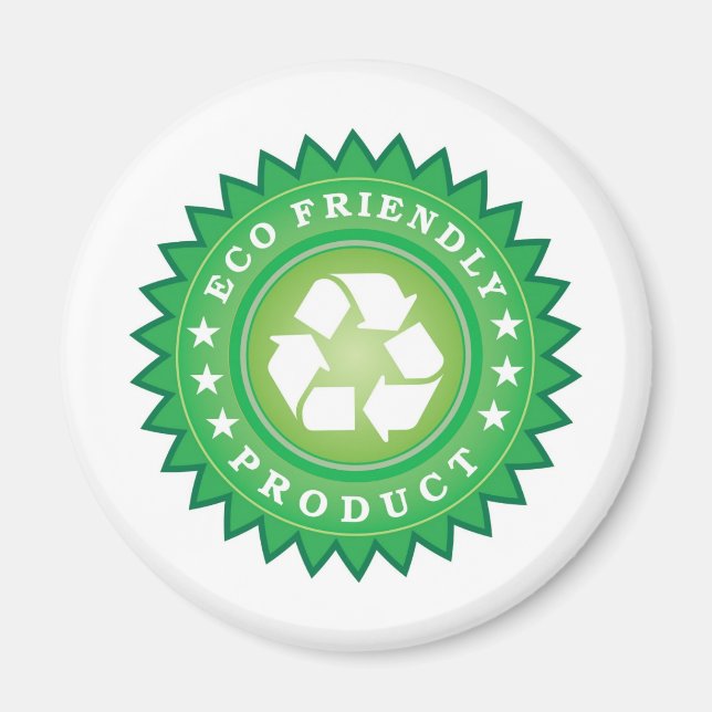 Eco Friendly Sticker Magnet (Front)
