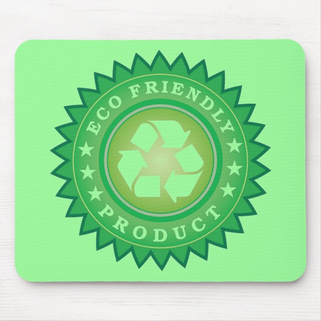 Eco Friendly Sticker Mouse Pad (Front)