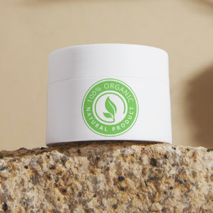 Eco Friendly Sticker Natural Product Label