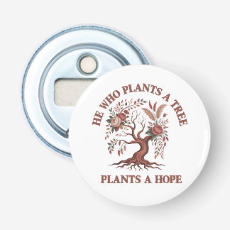 Eco Friendly Tree Day Bottle Opener, Nature Lover Opener