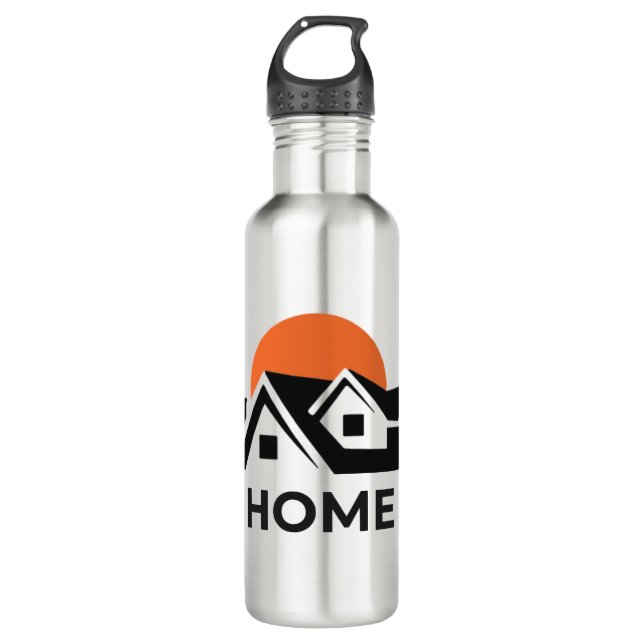 Eco-Friendly Water Bottle Design for Sustainable L (Front)