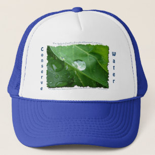 ECO FRIENDLY WATER CONSERVATION Gifts & Gear Trucker Hat