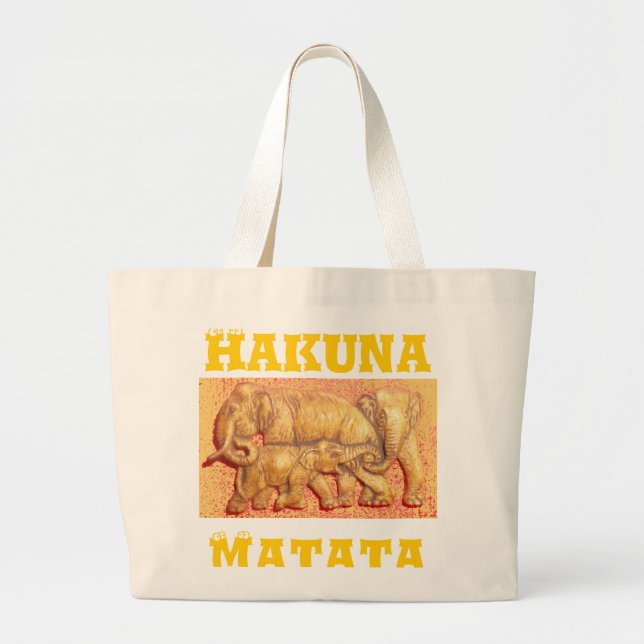 ECO Gift Bag Hakunamatata Customise Product (Front)