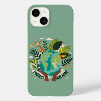 🌍💚 Eco Guardian: Protect Our Home Phone Case 🐘