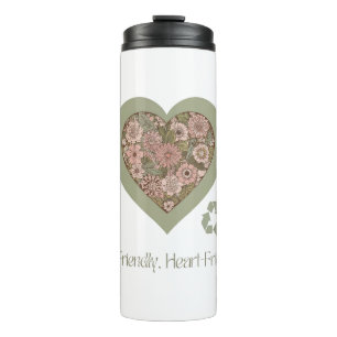 Eco & Heart-Friendly Love Thermal Tumbler