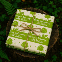 Eco Quote Living in Harmony with Nature
