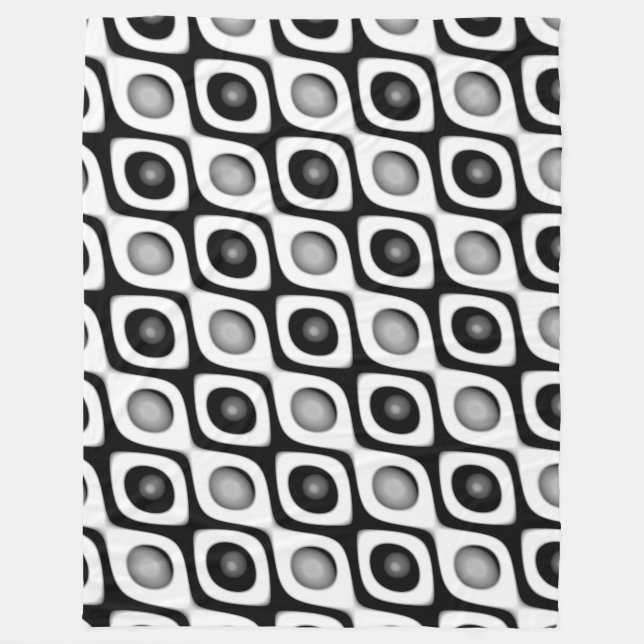 Eco Sphere 8k Seamless Pattern Blanket (Front)