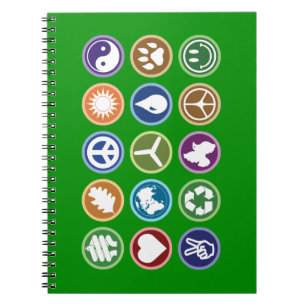 Eco Symbols Notebook
