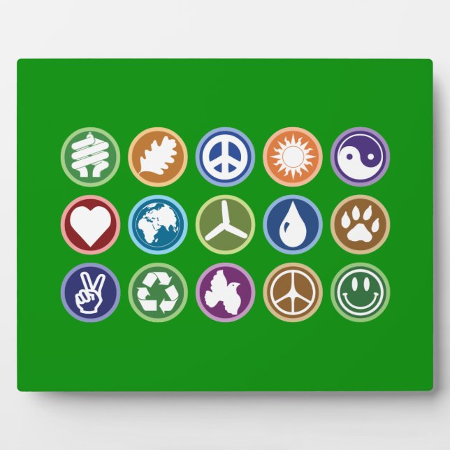 Eco Symbols Plaque (Front)