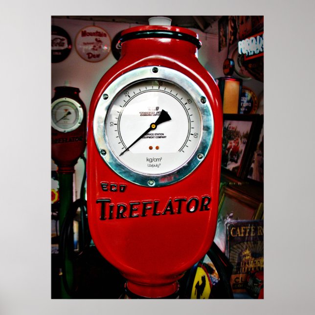 Eco Tireflator air metre Poster (Front)