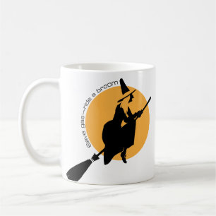 Eco-Witch, Save Gas—Ride a Broom Mug