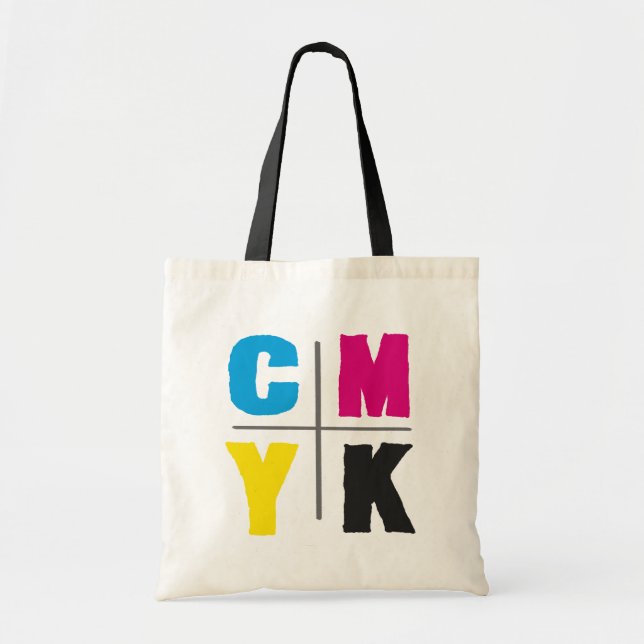 Ecobag CMYK Tote Bag (Front)