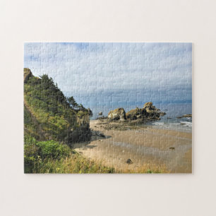 Ecola State Park, Cannon Beach, Oregon Jigsaw Puzzle