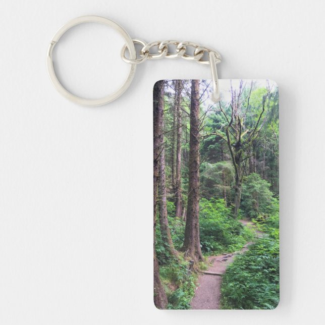 Ecola State Park, Cannon Beach, Oregon Key Ring (Front)